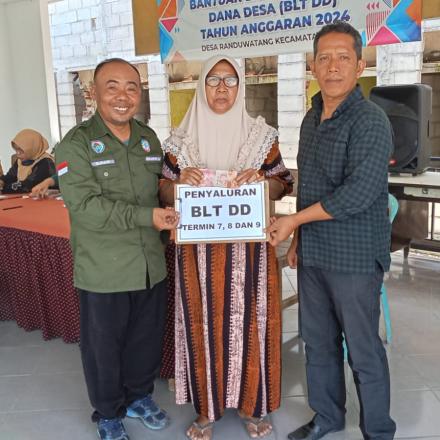 Penyaluran Bantuan Langsung Tunai (BLT DD)